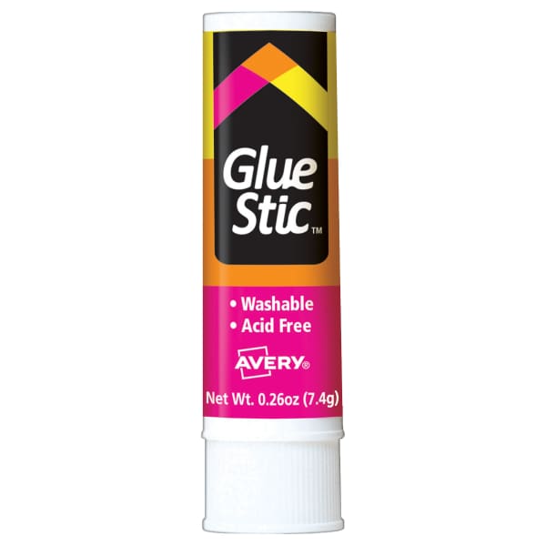 Glue Stic, Permanent, 0.26 oz., 1 Stick